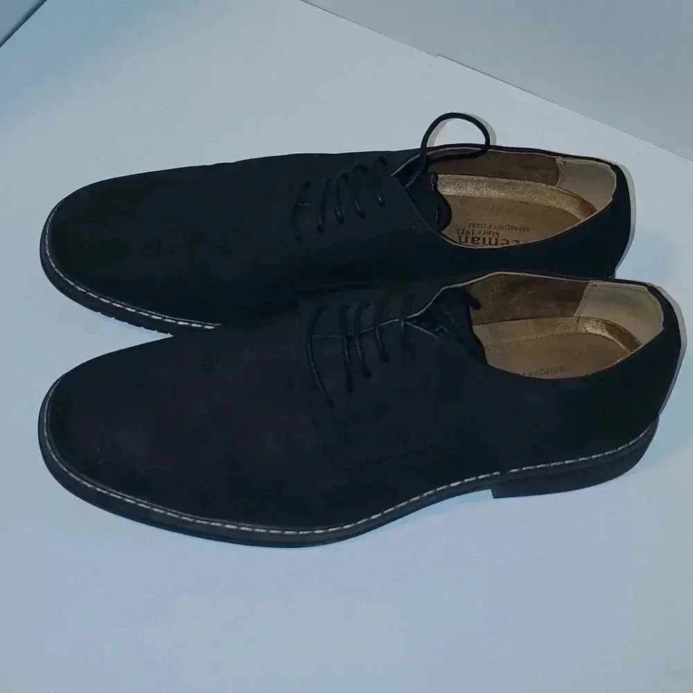 Freeman Mens Milton Memory Foam Dress Oxford 10.5 W